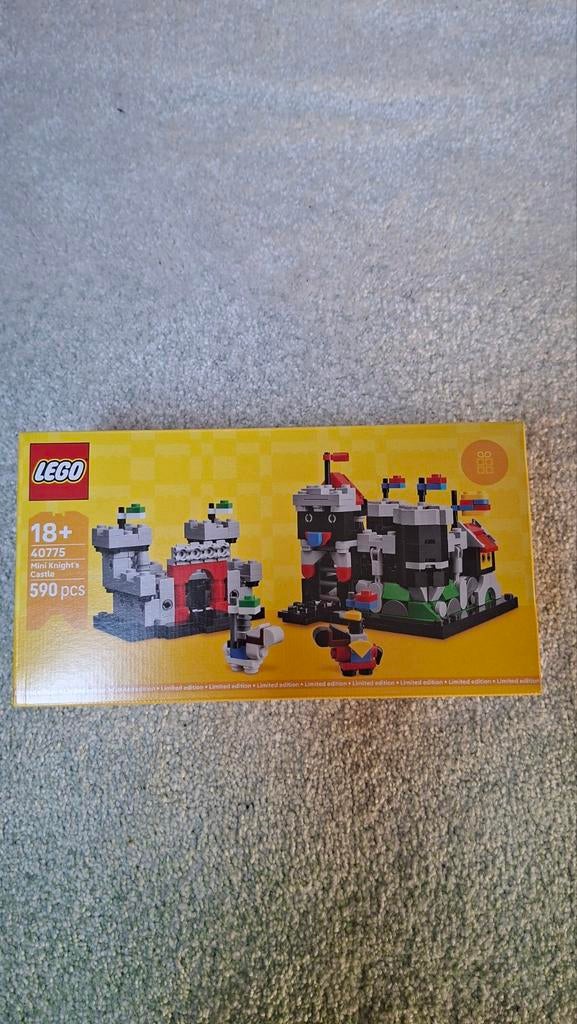 LEGO 40775 Mini Ridder Kasteel - Nieuw en Verzegeld, Lego, Nieuw, Ophalen of Verzenden, Castle