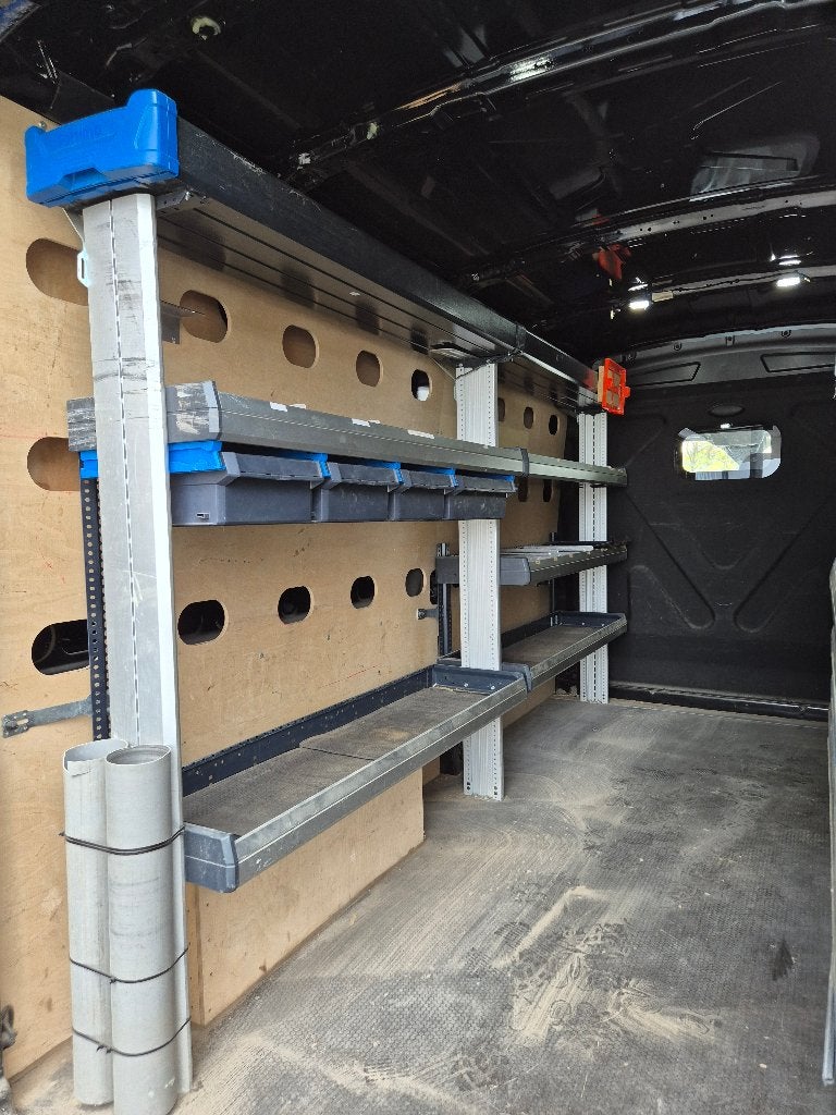 Sortimo bedrijfswagen inrichting kast, Ophalen