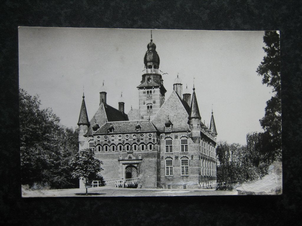 WIJCHEN Kasteel Hernen, Verzamelen, Ansichtkaarten | Nederland, Ophalen of Verzenden, 1960 tot 1980, Gelderland
