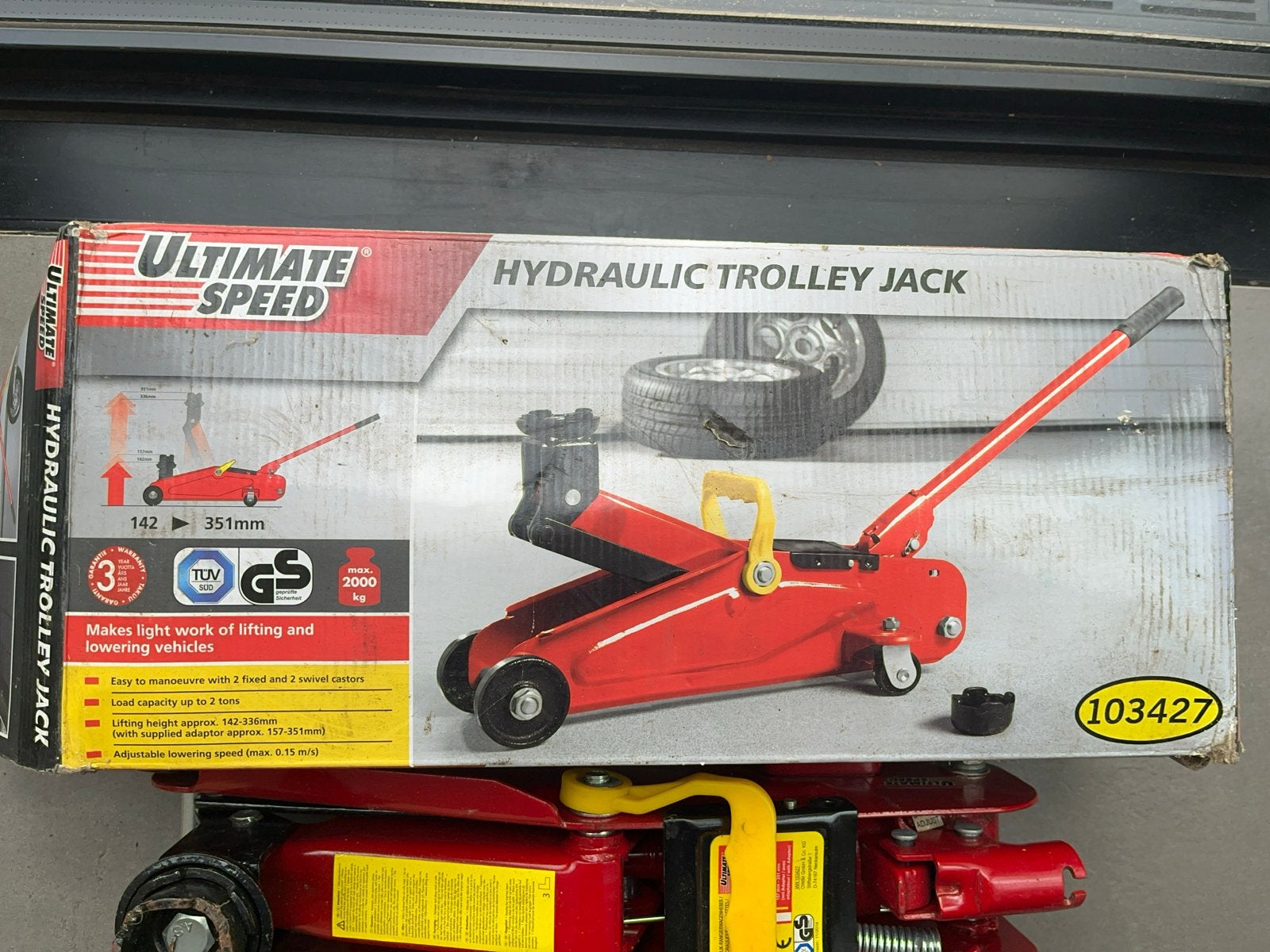 Hydraulische Garagekrik - Ultimate Speed (Gebruikt), Ophalen, Gebruikt, Hydraulisch, Garagekrik