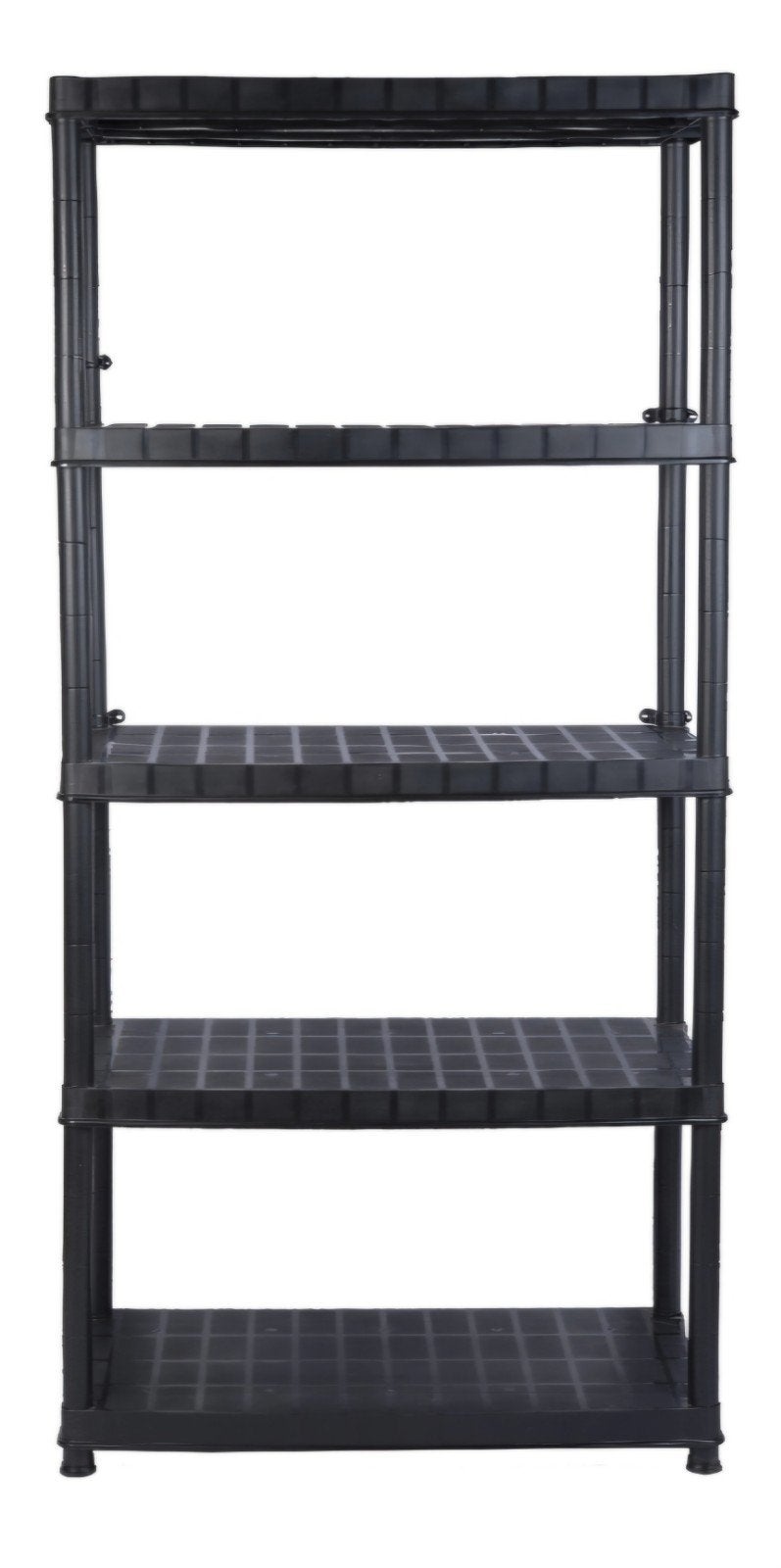 Stevige kunststof opbergrek met 5 schappen 185x92x46 10 stuk, Ophalen of Verzenden, Gebruikt