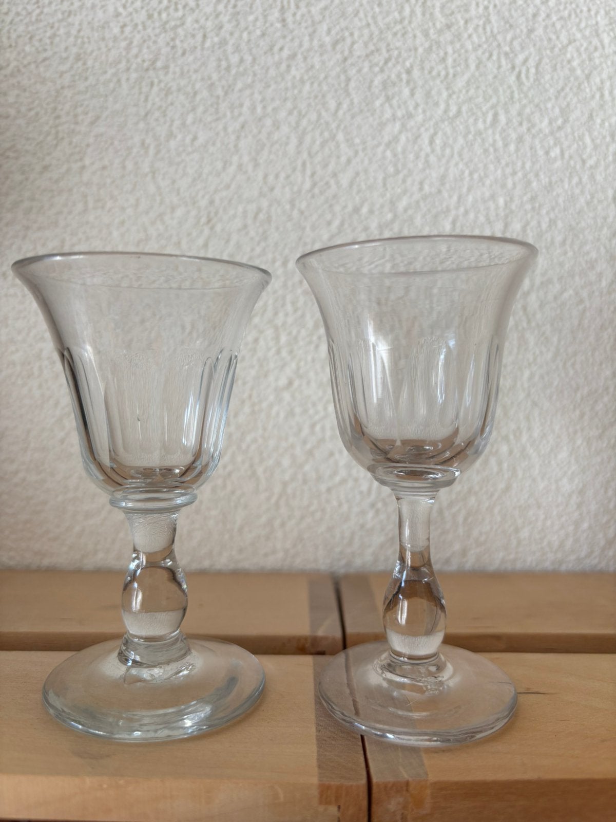 Twee antieke glaasjes Leerdam, Ophalen of Verzenden