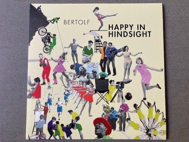 Bertolf Happy in Hindsight, 2021 Excelsior transparant vinyl, LP, Ophalen of Verzenden, Zo goed als nieuw, 12 inch