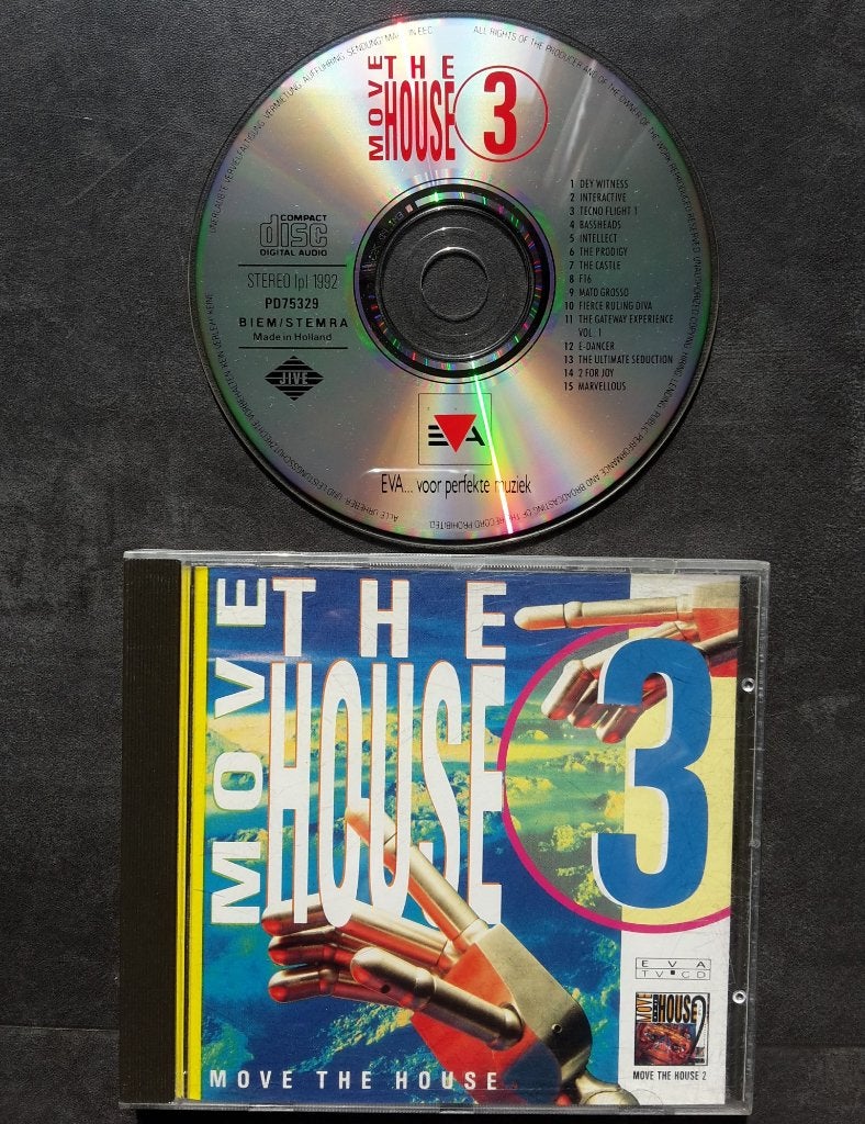 CD - Move the House 3 - Oldschool Hardcore 1992, Ophalen of Verzenden, Zo goed als nieuw, Overige genres