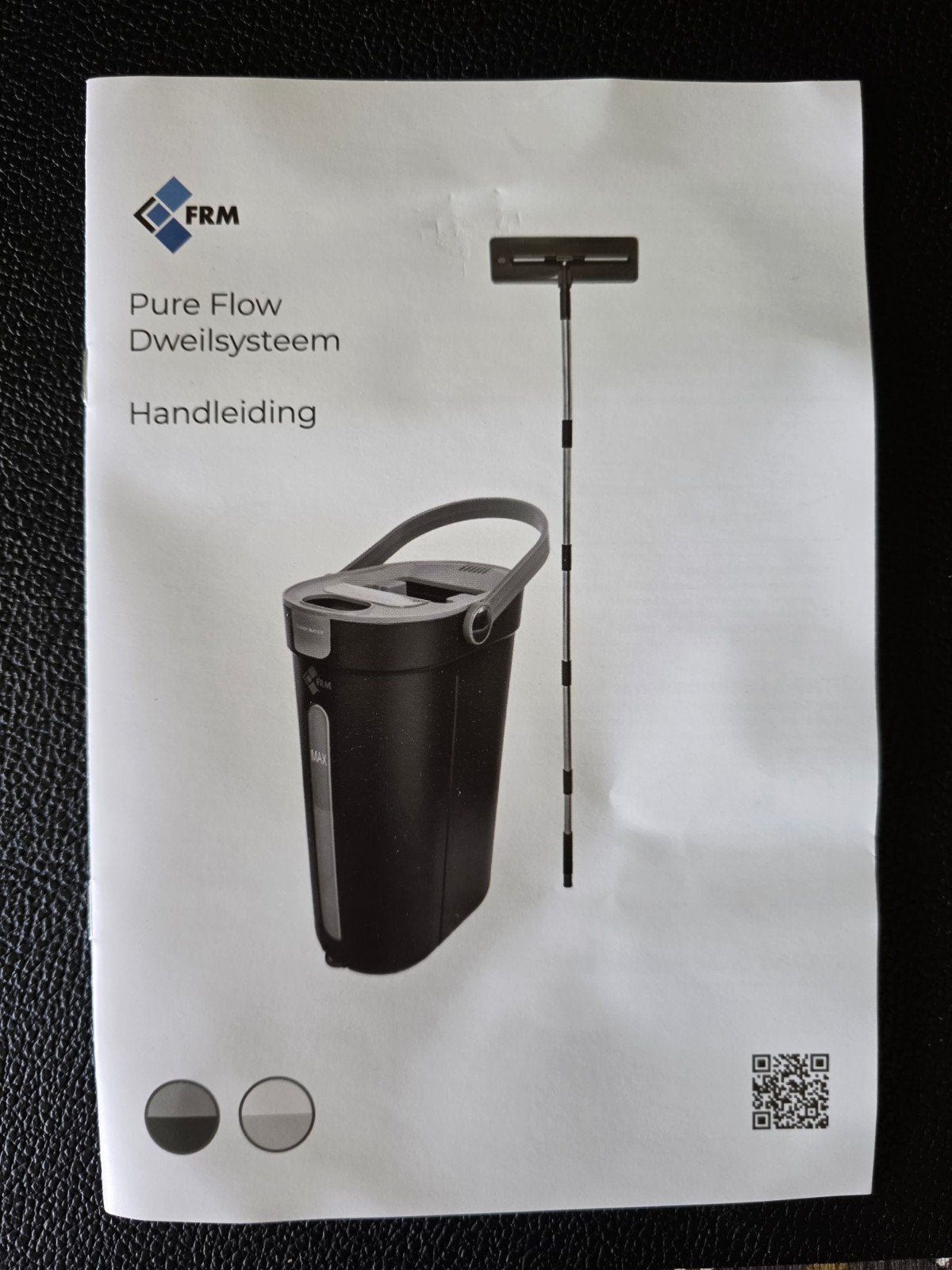 FRM Pure Flow Dweilsysteem - Compleet en Efficiënt, Ophalen of Verzenden, Dweilemmer, -bak, of -wagen