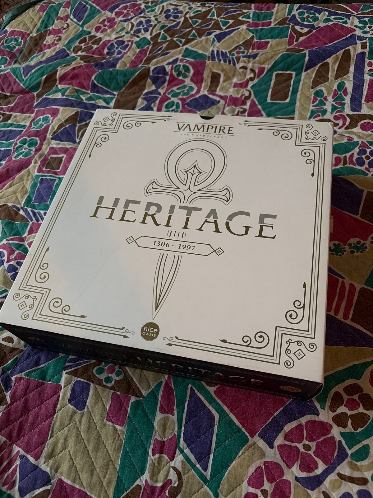 Vampire: The Masquerade - Heritage Bordspel, Ophalen of Verzenden, Zo goed als nieuw