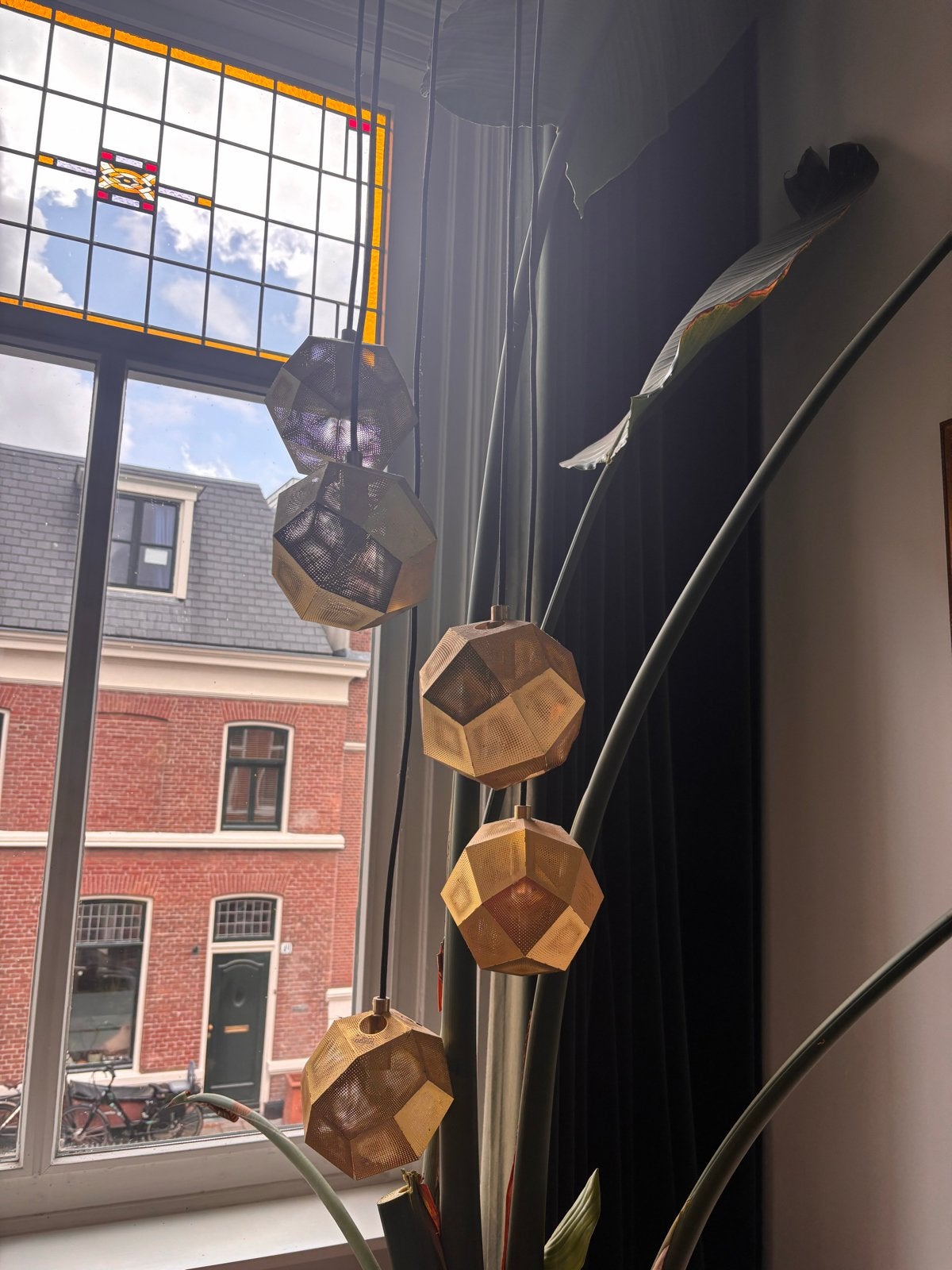 Originele Tom Dixon hanglamp, Ophalen of Verzenden, Zo goed als nieuw, Metaal, E14 (klein)