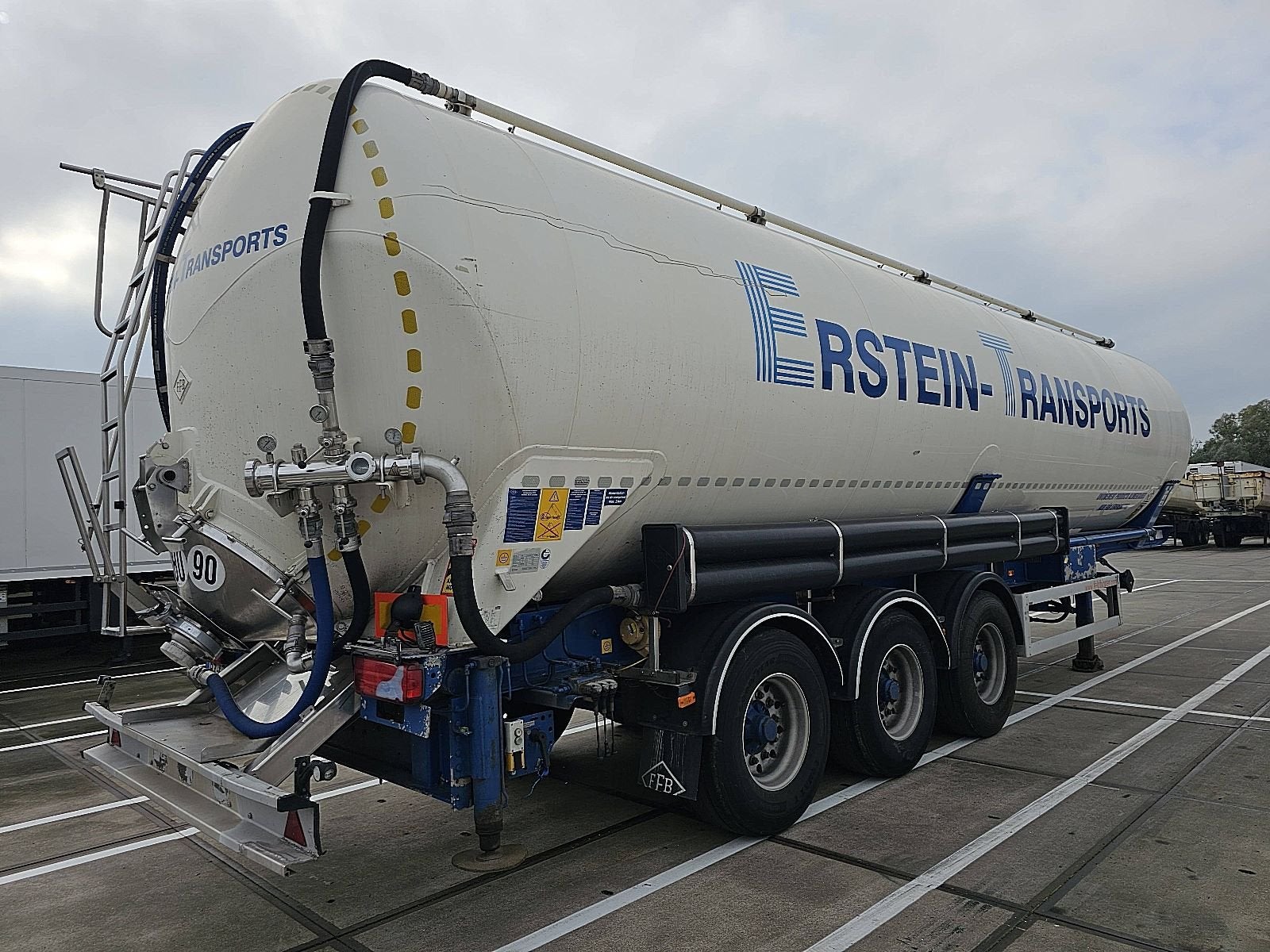 FELDBINDER TIP 57.3 57m3, Auto's, Overige kleuren, Bedrijf, ABS, Aanhangers en Opleggers