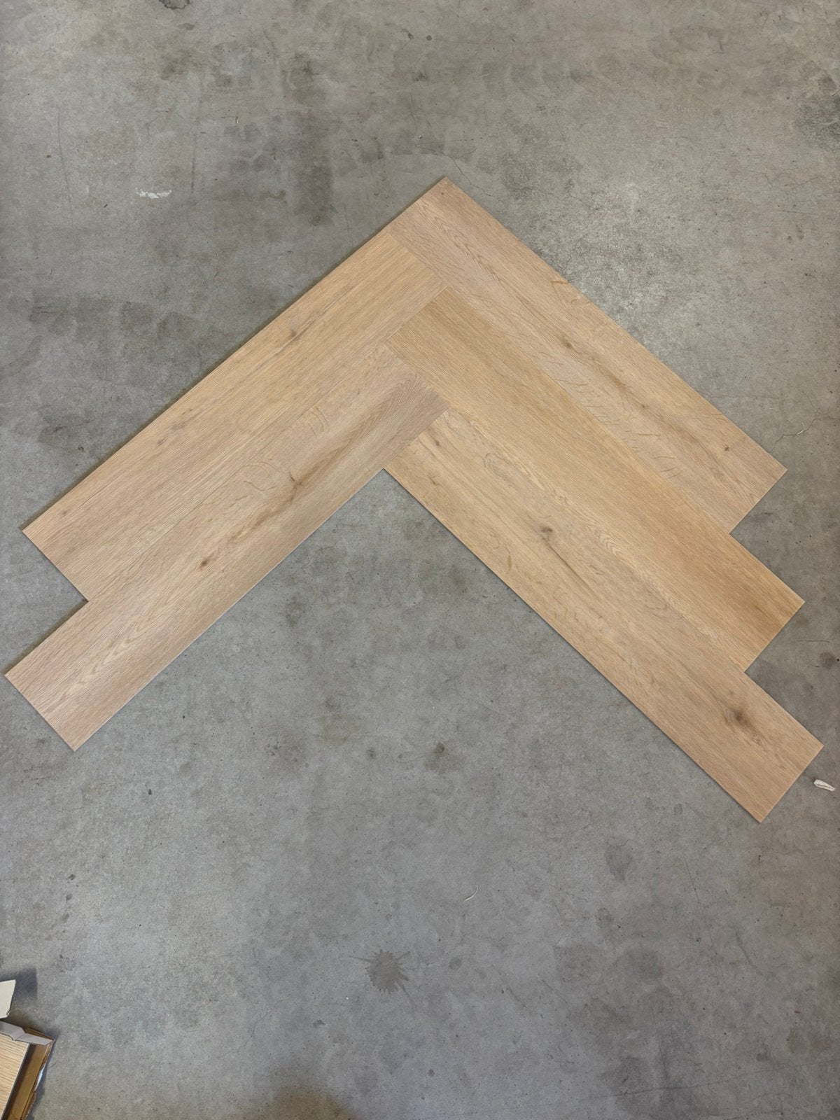Leyton Beige Restpartij visgraat PVC lijm 200+m2, Ophalen, 75 m² of meer, Beige, Overige typen