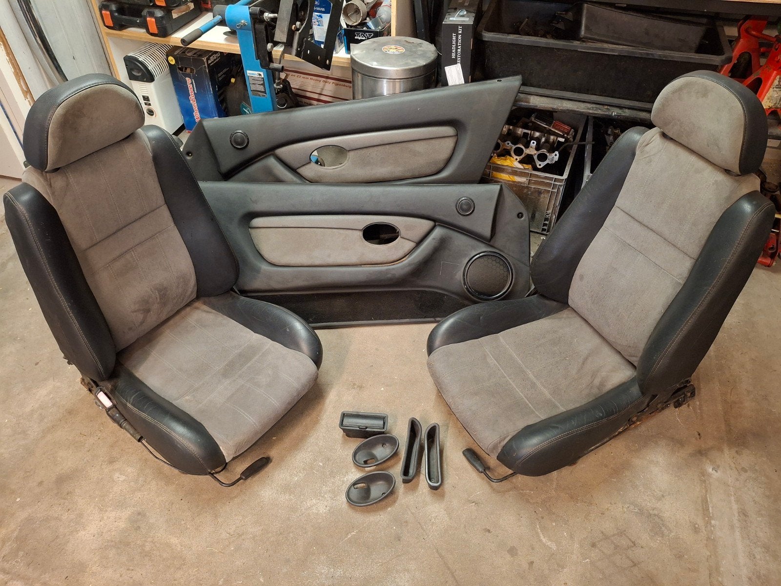MG TF Stoelen en Deurbekledingen, Ophalen, Gebruikt, Nvt, Nvt