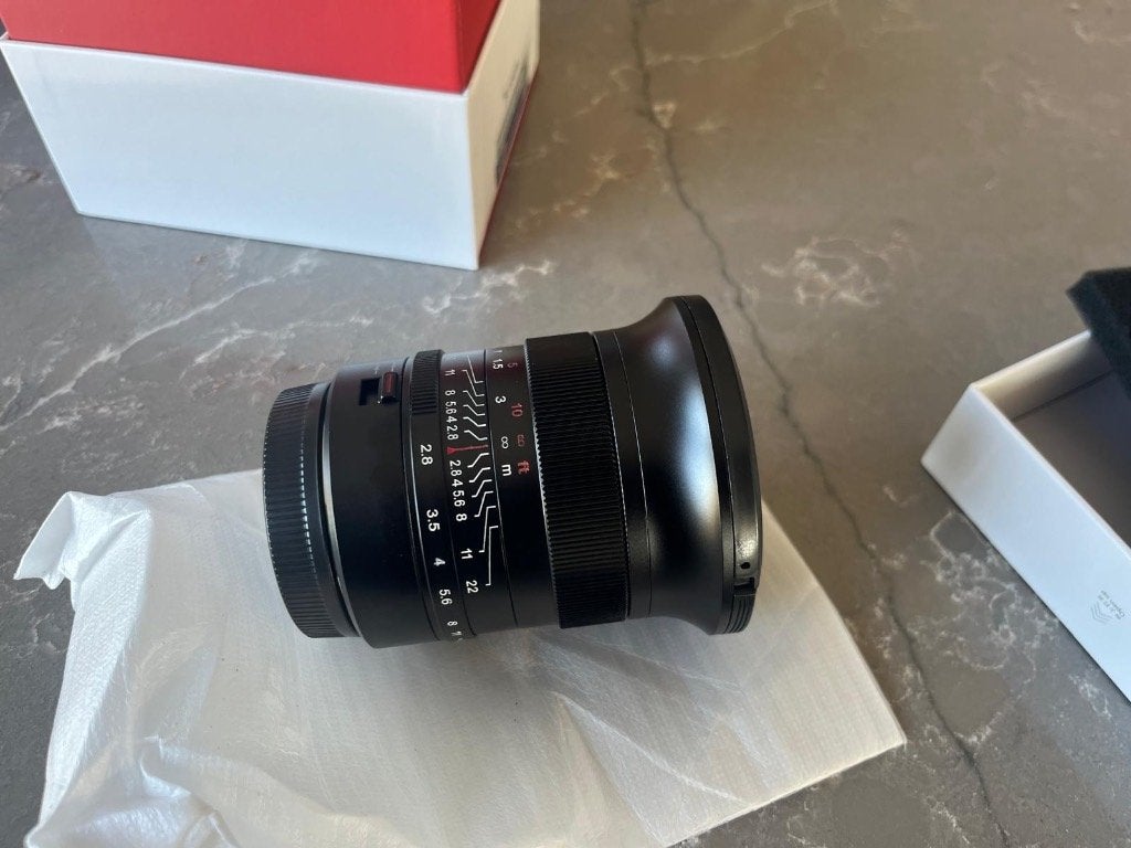 7artisans MF14 mm F2.8 Full Frame Ultra Wide Angle Lens, Ophalen, Groothoeklens, Zo goed als nieuw, Overige merken