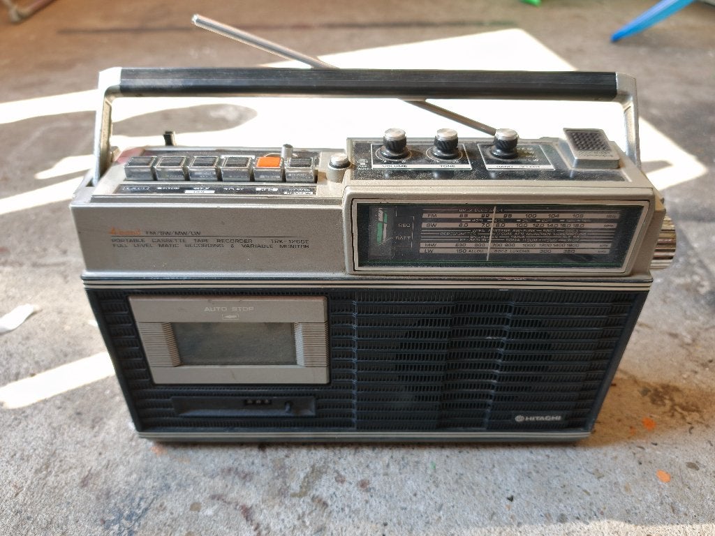 Hitachi Radio Cassette Voor onderdelen, Audio, Tv en Foto, Ophalen of Verzenden