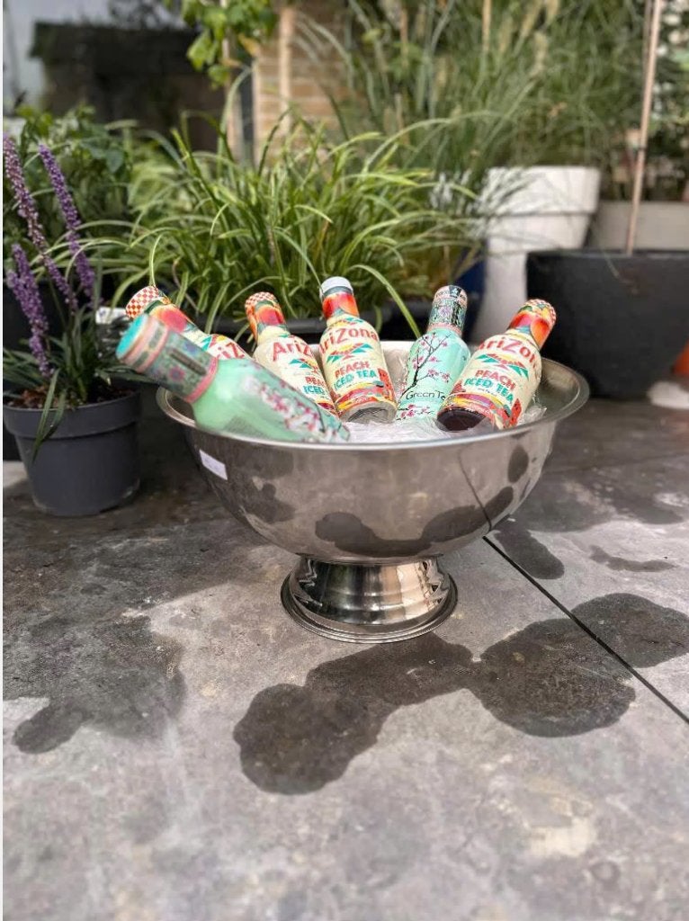 Wijn/frisdrank/bier koeler van aluminium, Ophalen, Flessenkoeler, Metaal, Overige merken