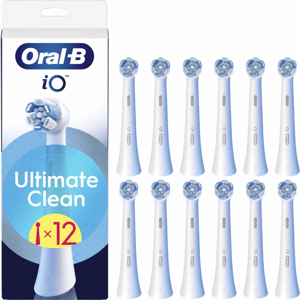 Oral-B iO Ultimate Clean White Opzetborstels - 12 stuks, Ophalen of Verzenden, Nieuw, Opzetborstel