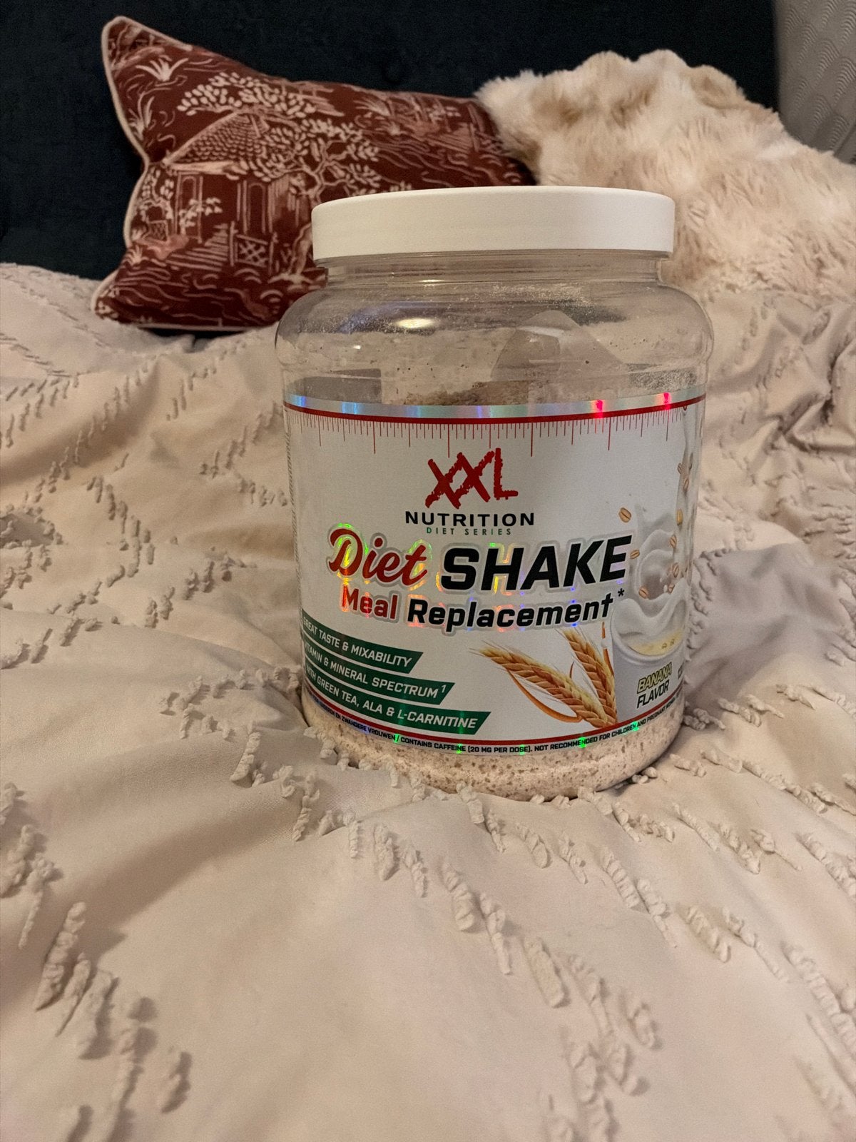 XXL Nutrition Diet Shake Banaan Smaak 1000g, Ophalen of Verzenden, Gebruikt, Poeder of Drank