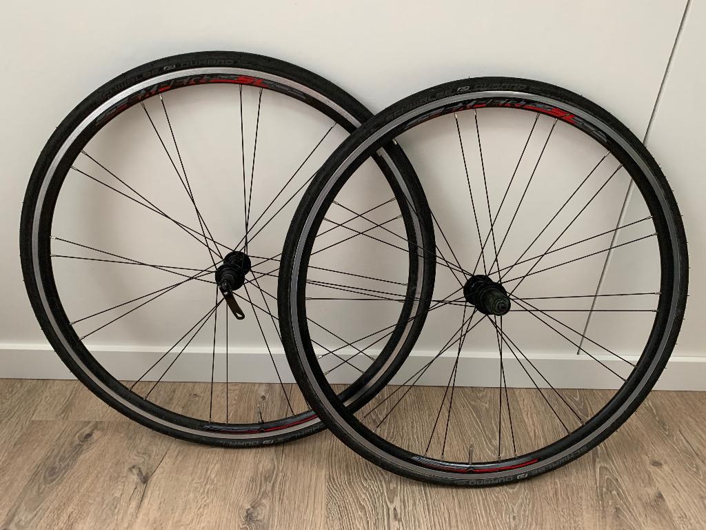 Setje racefietswielen Alexrims ExpertSL, Gebruikt, Aluminium, Racefiets, Ophalen