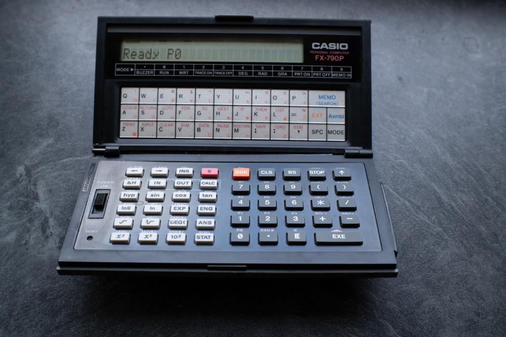 Casio FX-790p, Ophalen, Casio
