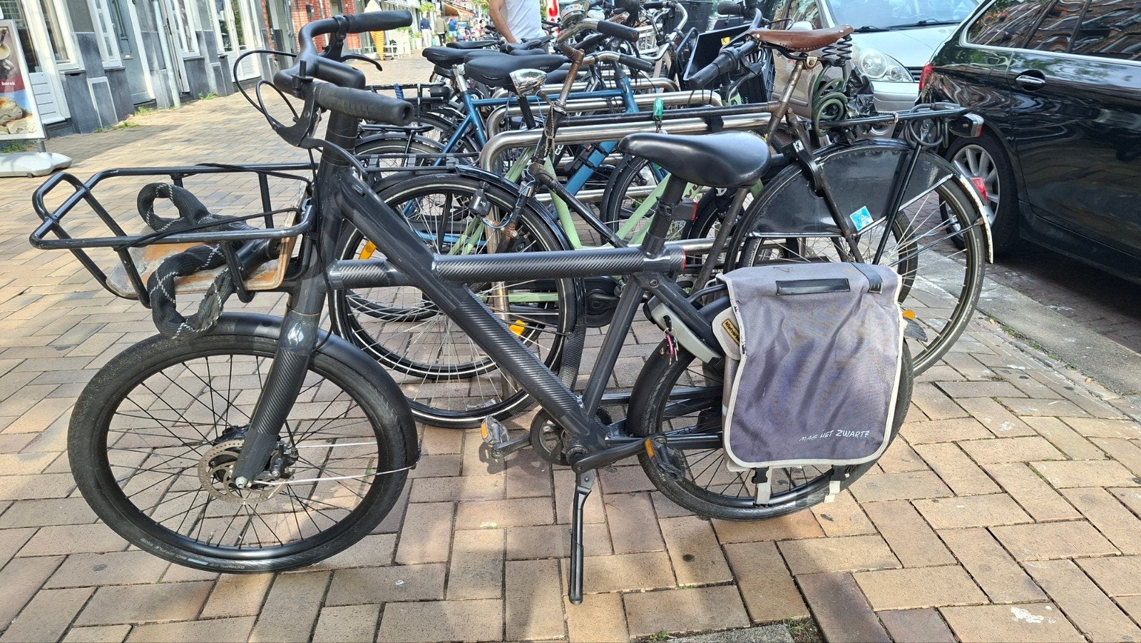 Refurbished Van Moof X2 ex- e-bike met voordrager, Ophalen, Gebruikt, Overige merken