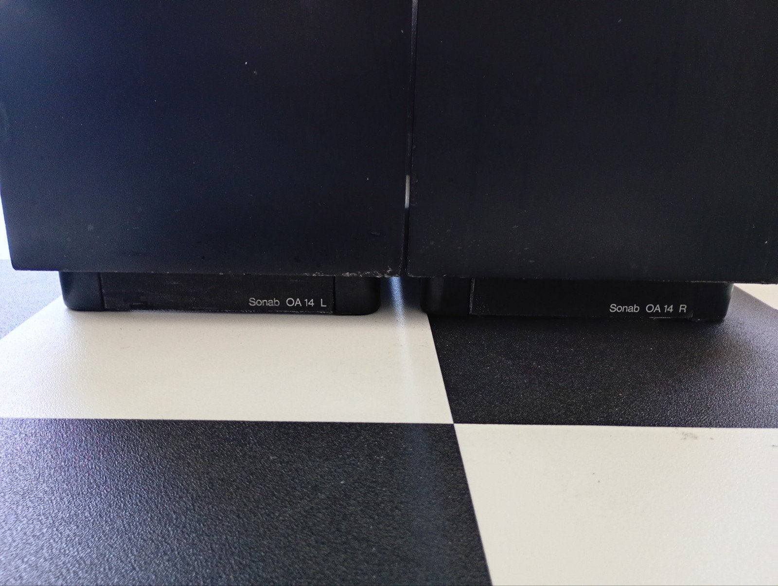 Te koop Sonab speakers mod. OA14, Ophalen, Gebruikt, Overige merken