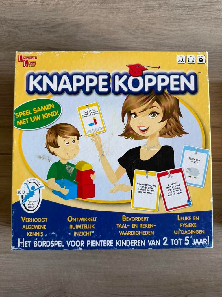 Knappe koppen gezelschapspel, Ophalen of Verzenden, Zo goed als nieuw