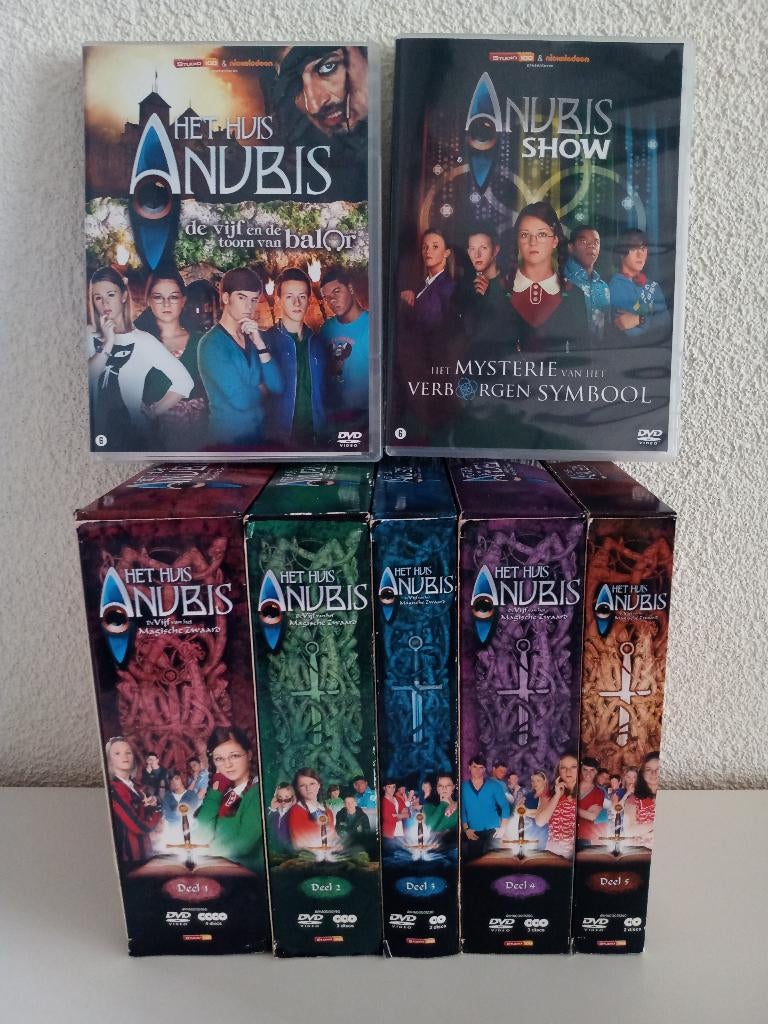 De Complete serie van het huis ANUBIS en het Magische Zwaard, Gebruikt, Ophalen of Verzenden, Vanaf 6 jaar, Boxset
