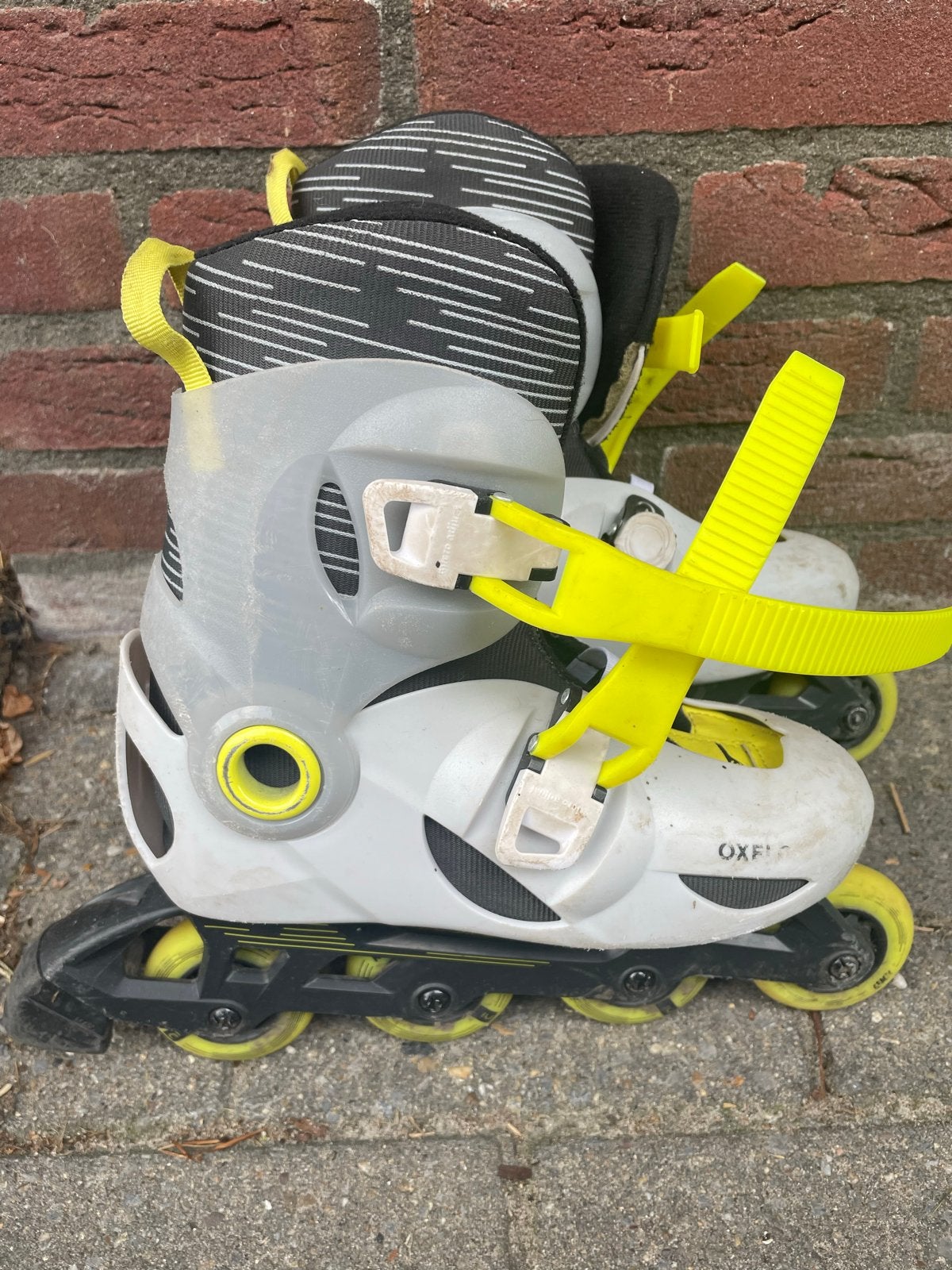 Verstelbare Oxelo rolschaatsen - Maat 32-35, Ophalen, Verstelbaar, Gebruikt, Kinderen