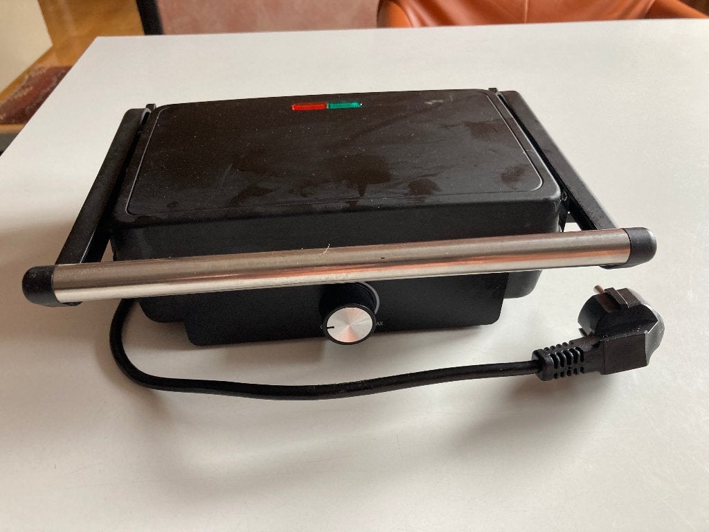 tafel gril met lekbakje 1200 w, Ophalen of Verzenden, Zo goed als nieuw