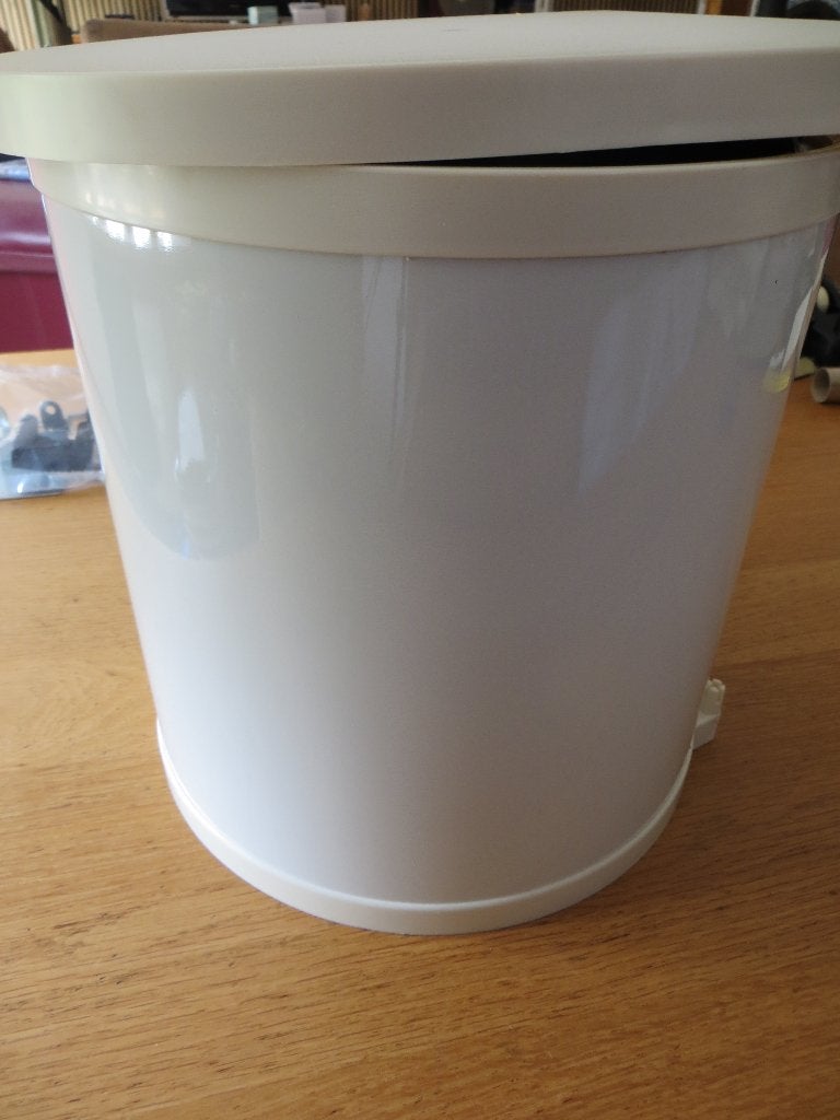 Wesco inbouw afvalemmer, Wit, Zo goed als nieuw, Minder dan 100 cm, 25 tot 50 cm