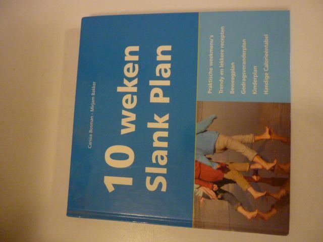 C.Bosman & M.Bakker - 10 weken slank plan, Boeken, Verzenden, Zo goed als nieuw