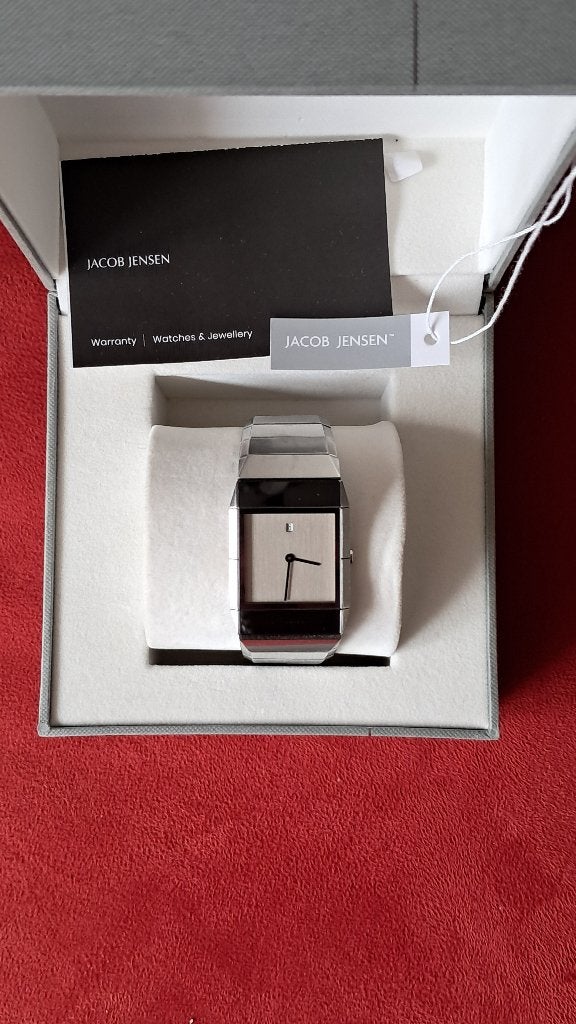Jacob jensen horloge, Overige merken, Staal, Gebruikt, Staal