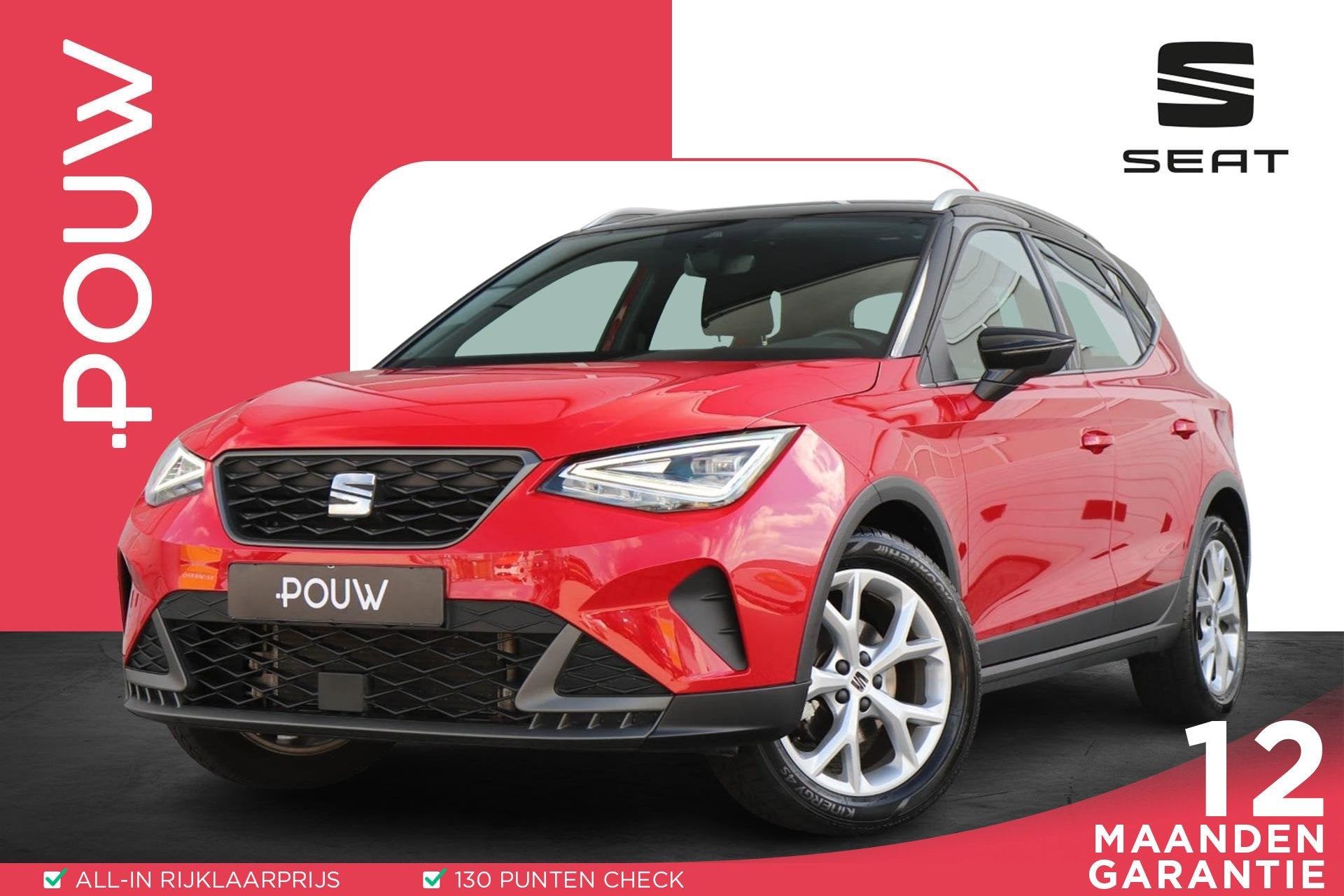 SEAT Arona 1.0 TSI 115pk FR | Navigatie | Clima | Parkeersen