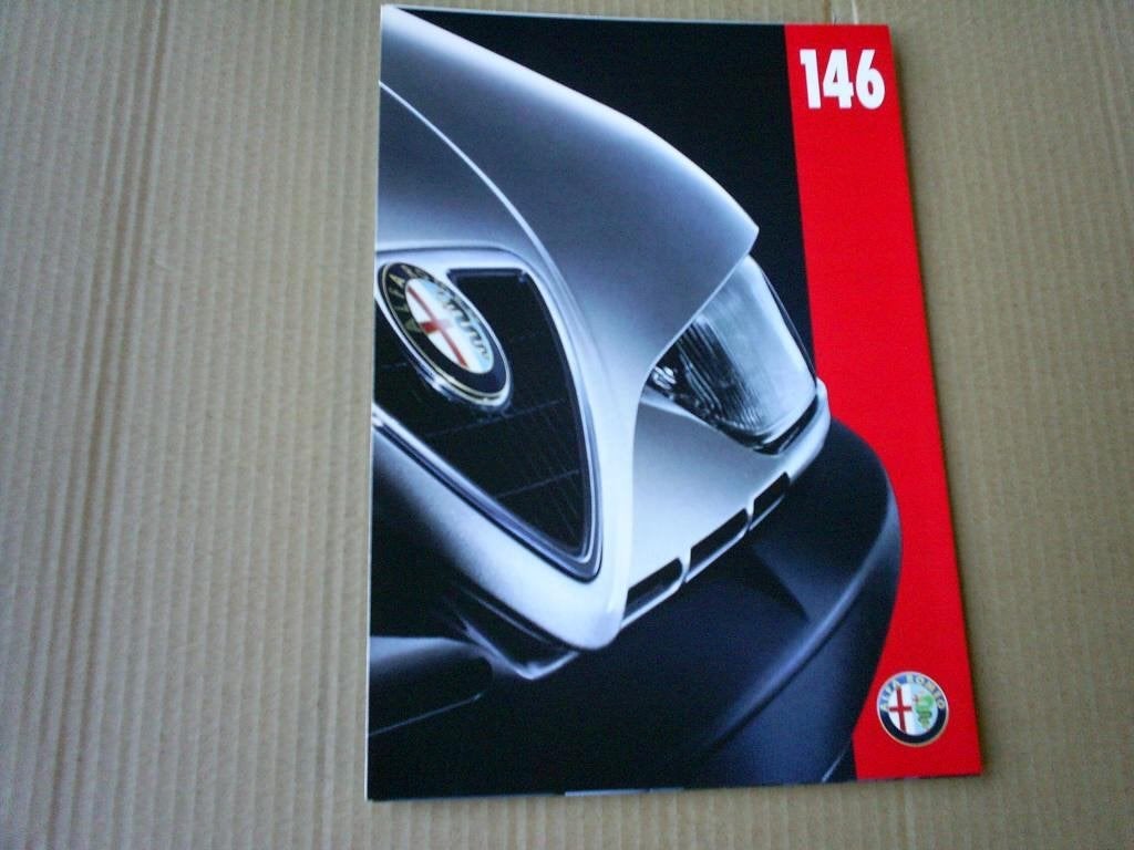 Alfa 146 8 / 1998 8 pag., Verzenden, Zo goed als nieuw, Alfa Romeo