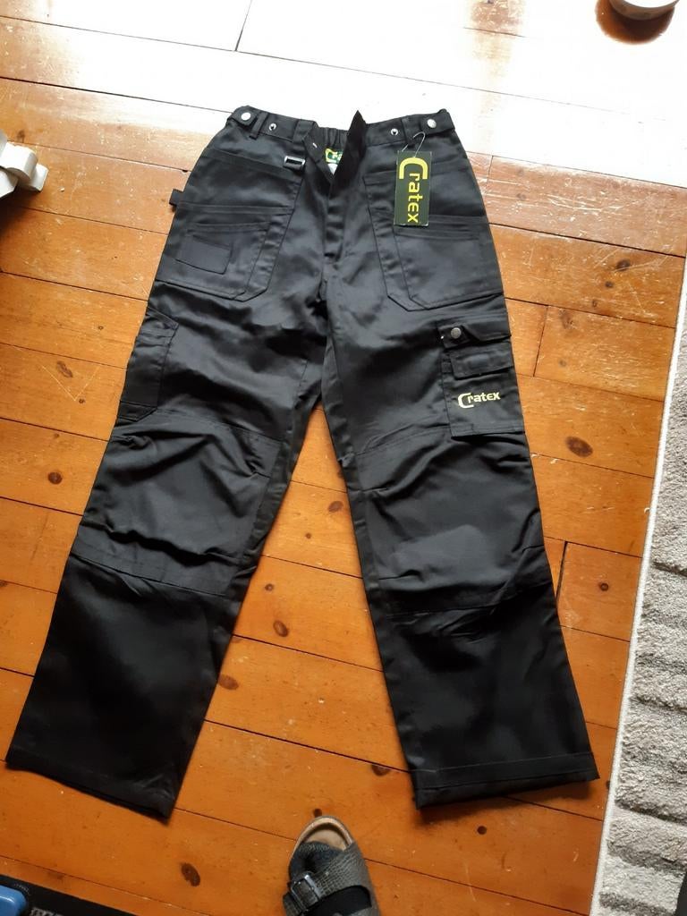 Cratex Werkbroek Zwart Maat 46 - Nieuw met labels, Ophalen of Verzenden, Nieuw