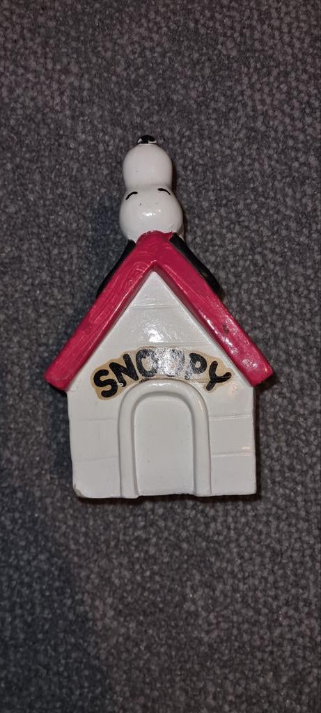 Vintage Snoopy Huisje Beeldje - 1970 Peanuts Collectible, Verzamelen, Speelgoed, Ophalen of Verzenden, Gebruikt