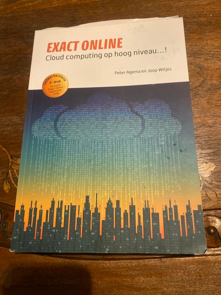 Exact Online Cloud computing op hoog niveau, Ophalen of Verzenden, Beta, Gelezen, Overige niveaus
