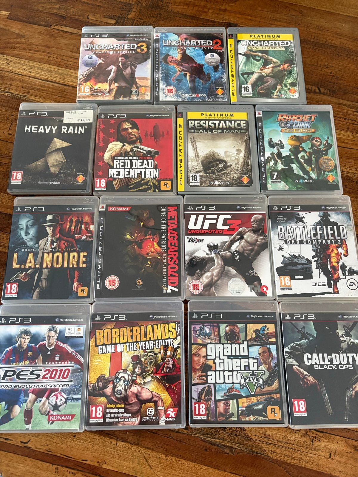 Grote collectie PlayStation 3 spellen - Diverse genres, Avontuur en Actie, Gebruikt, Vanaf 18 jaar, Playstation
