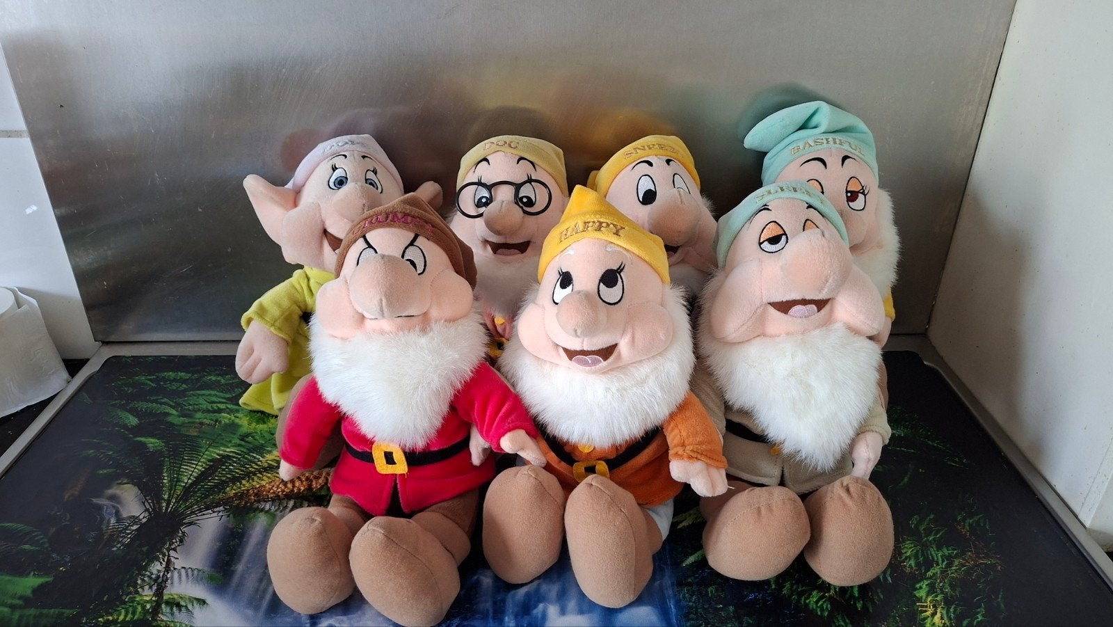7 dwergen knuffels, Kinderen en Baby's, Ophalen, Zo goed als nieuw, Overige typen