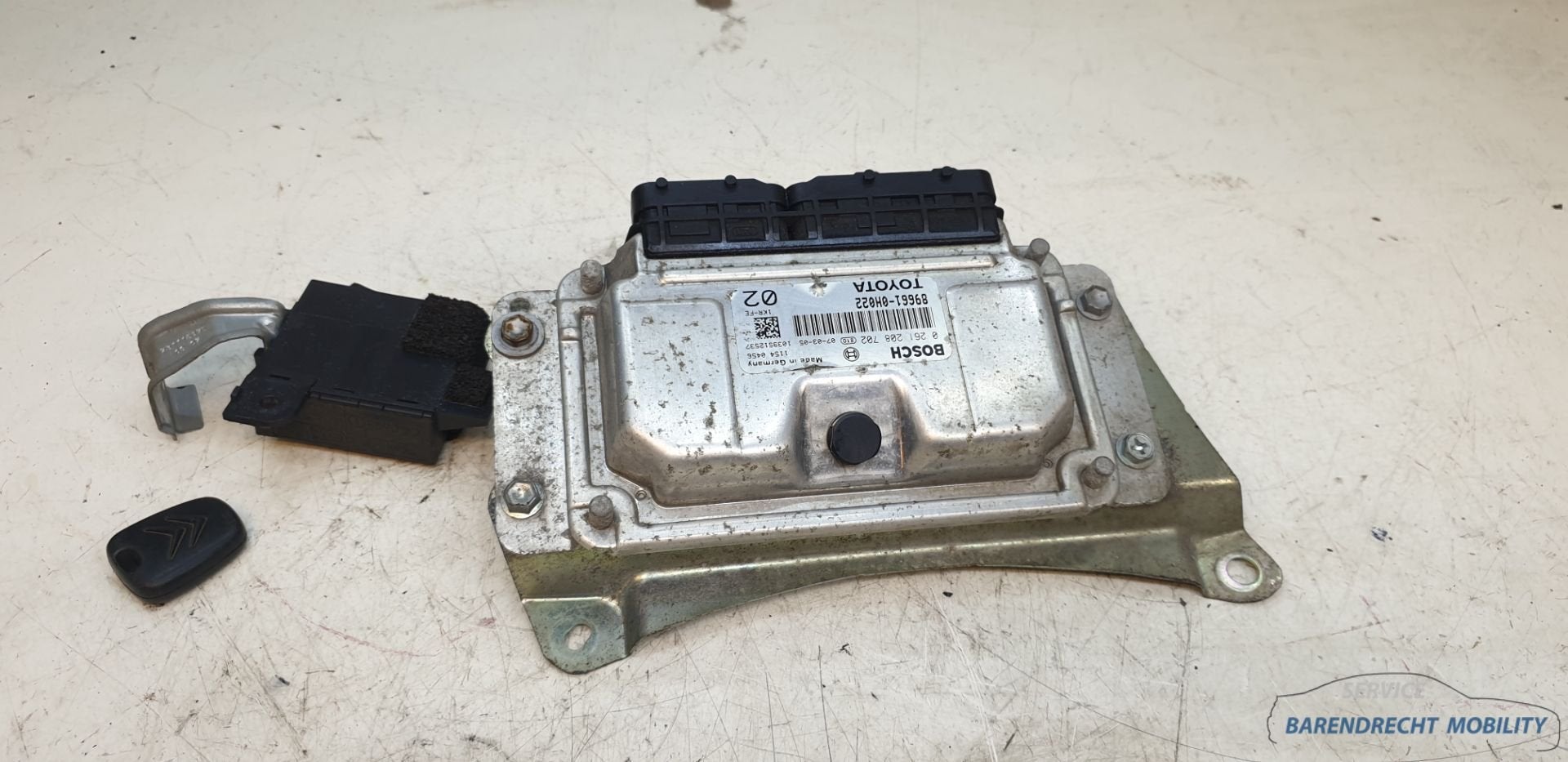 Motorcomputer ECU Aygo 107 C1 Toyota Startset 89661-0H022 st, Info@toyota.co.jp, Gebruikt, Citroën, Toyota Motor Corporation