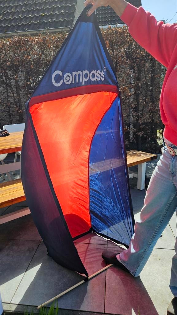 Windvanger / ventilatiezeil voor dekluik, Watersport en Boten, Ophalen
