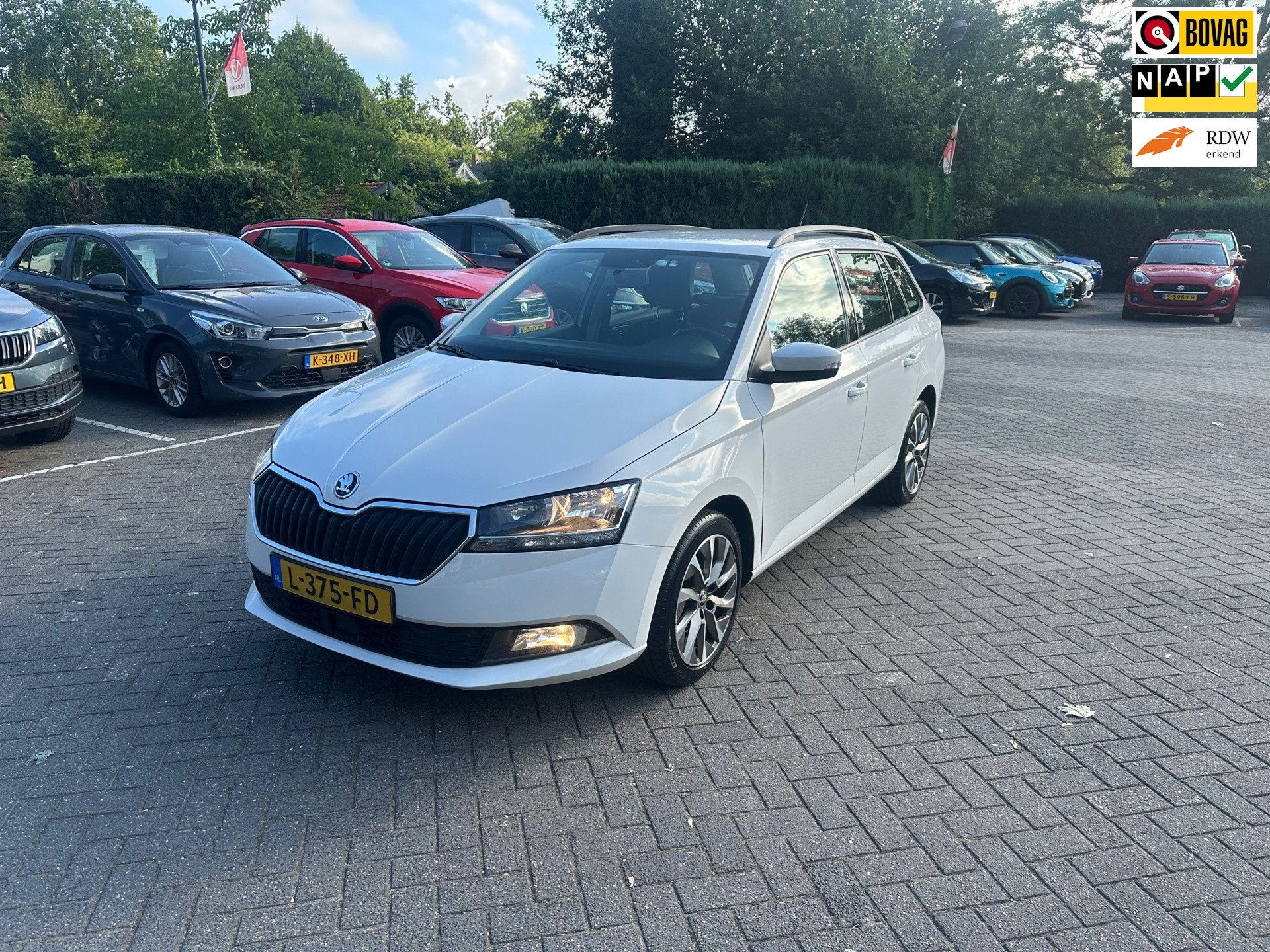 Skoda Fabia Combi 1.0 TSI Business Edition , navigatie , pdc, Gebruikt, 95 pk, 1036 kg, Origineel Nederlands