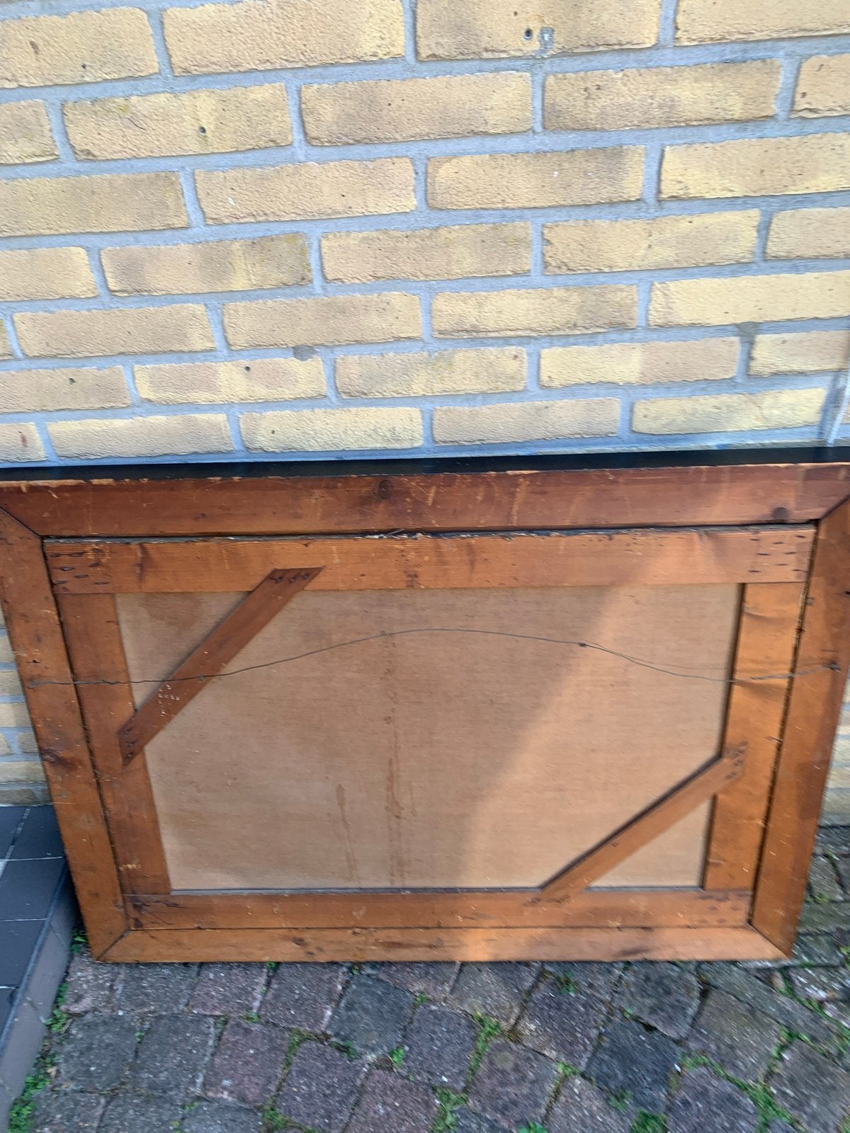 Klassiek schilderij met vee en herder, Ophalen, Doek, Dieren, Olieverf