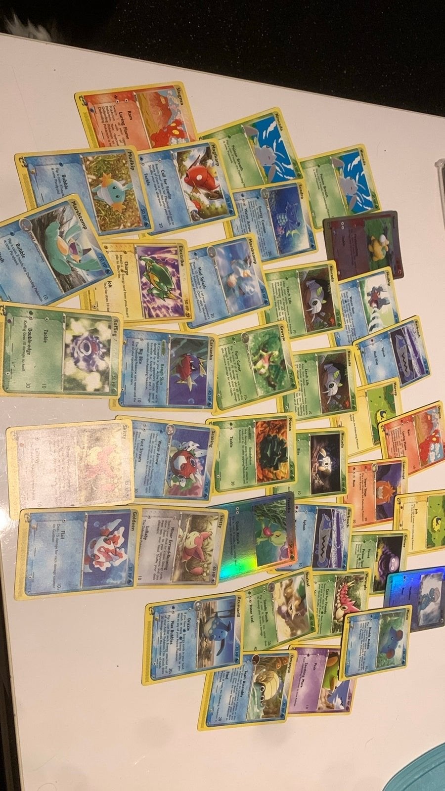 Grote verzameling Pokémon kaarten - diverse types / Mag Los!, Ophalen of Verzenden, Gebruikt, Meerdere kaarten