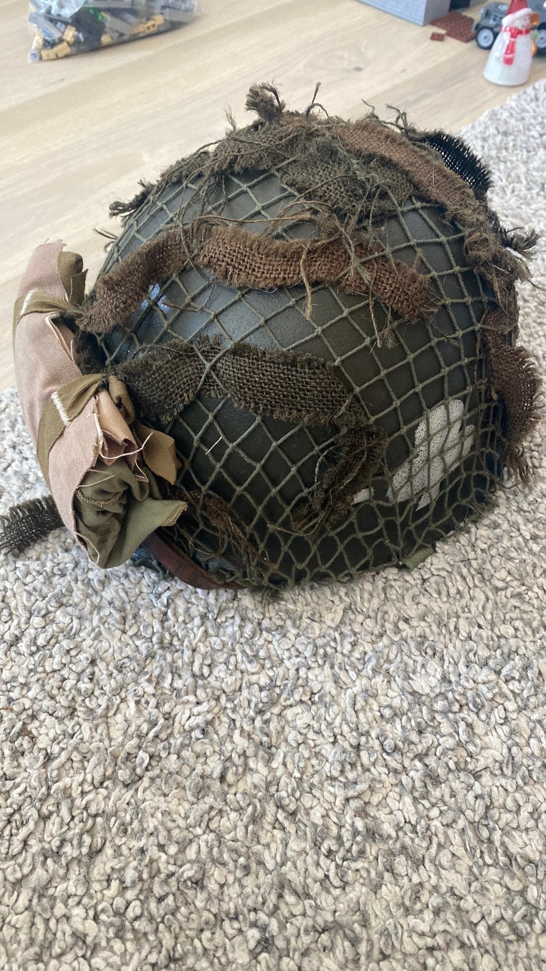 Americaanse glider helm ww2, Ophalen of Verzenden, Landmacht, Amerika, Helm of Baret