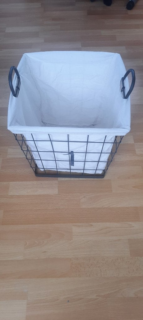 mand, Huis en Inrichting, Ophalen, Overige materialen, Mand, Vierkant