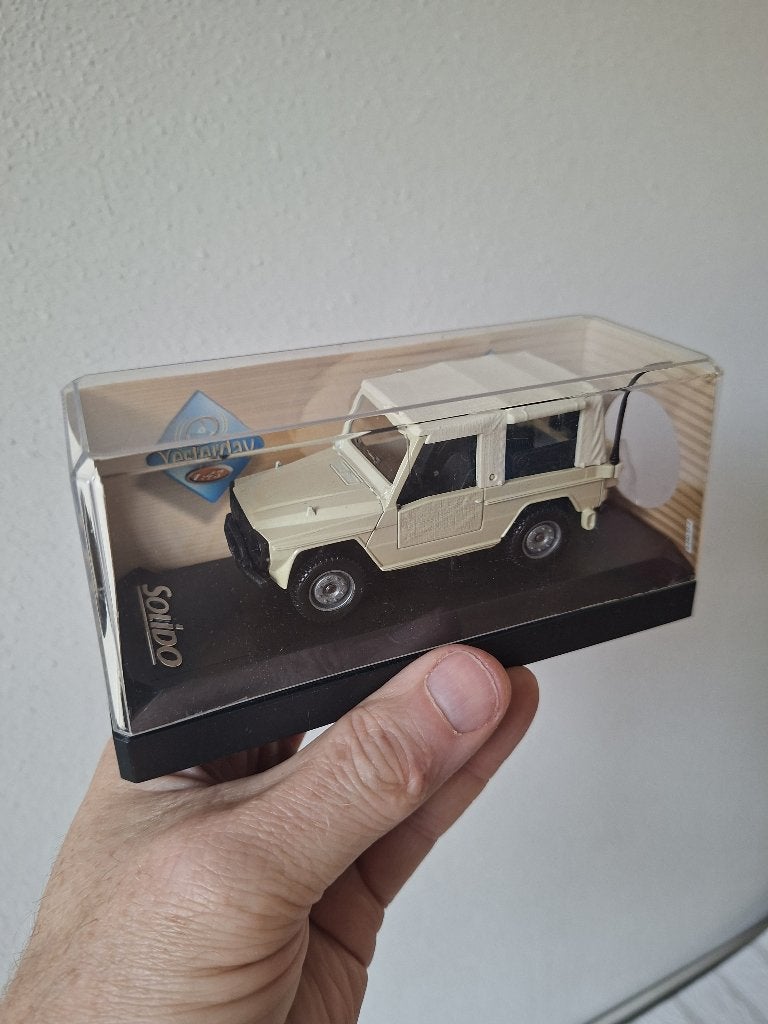 Peugeot P4 Civiele Uitvoering 1:43 Solido Crème, Ophalen of Verzenden, Nieuw, Auto, Solido