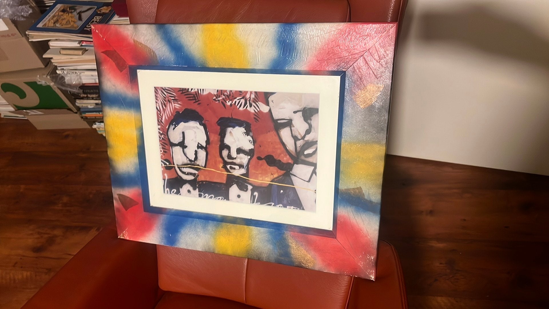 HERMAN BROOD 26/50/ THREE MAN / horen zien en zwijgen, Boeken, Eén stripboek, Ophalen of Verzenden, Zo goed als nieuw