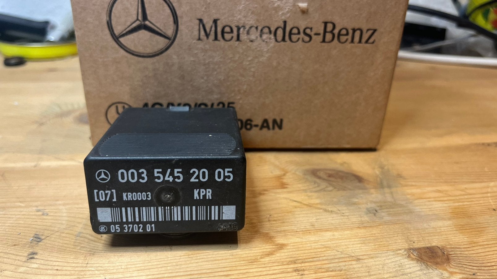 Mercedes brandstof pomp relais W124/ W201, Auto-onderdelen, Gebruikt