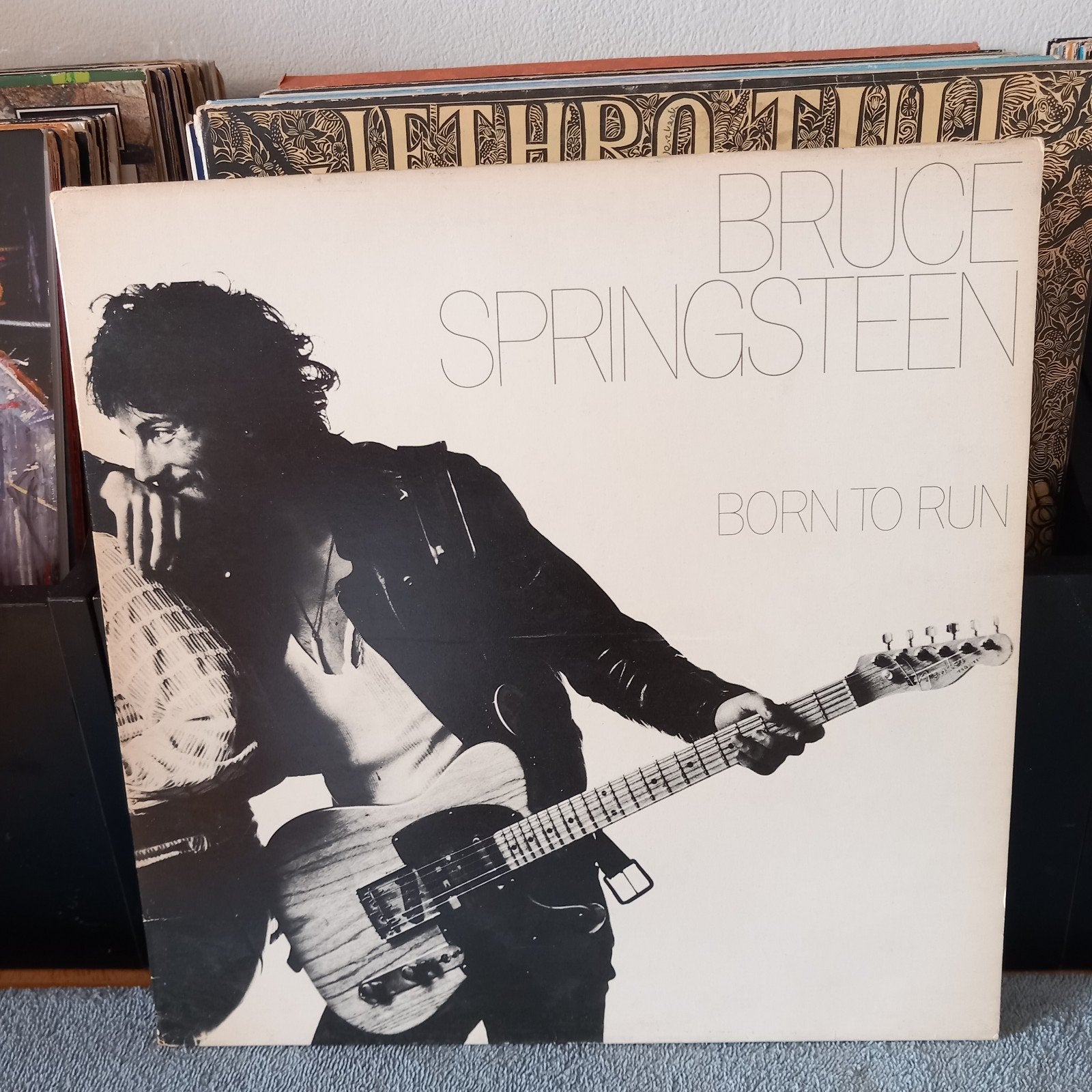 Lp Bruce Springsteen born to run, Ophalen of Verzenden, 12 inch