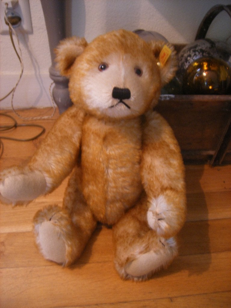 Steiff CLASSIC 1928 PETSY Teddy BEER met BROM geluid, Ophalen of Verzenden, Nieuw, Stoffen beer, Steiff