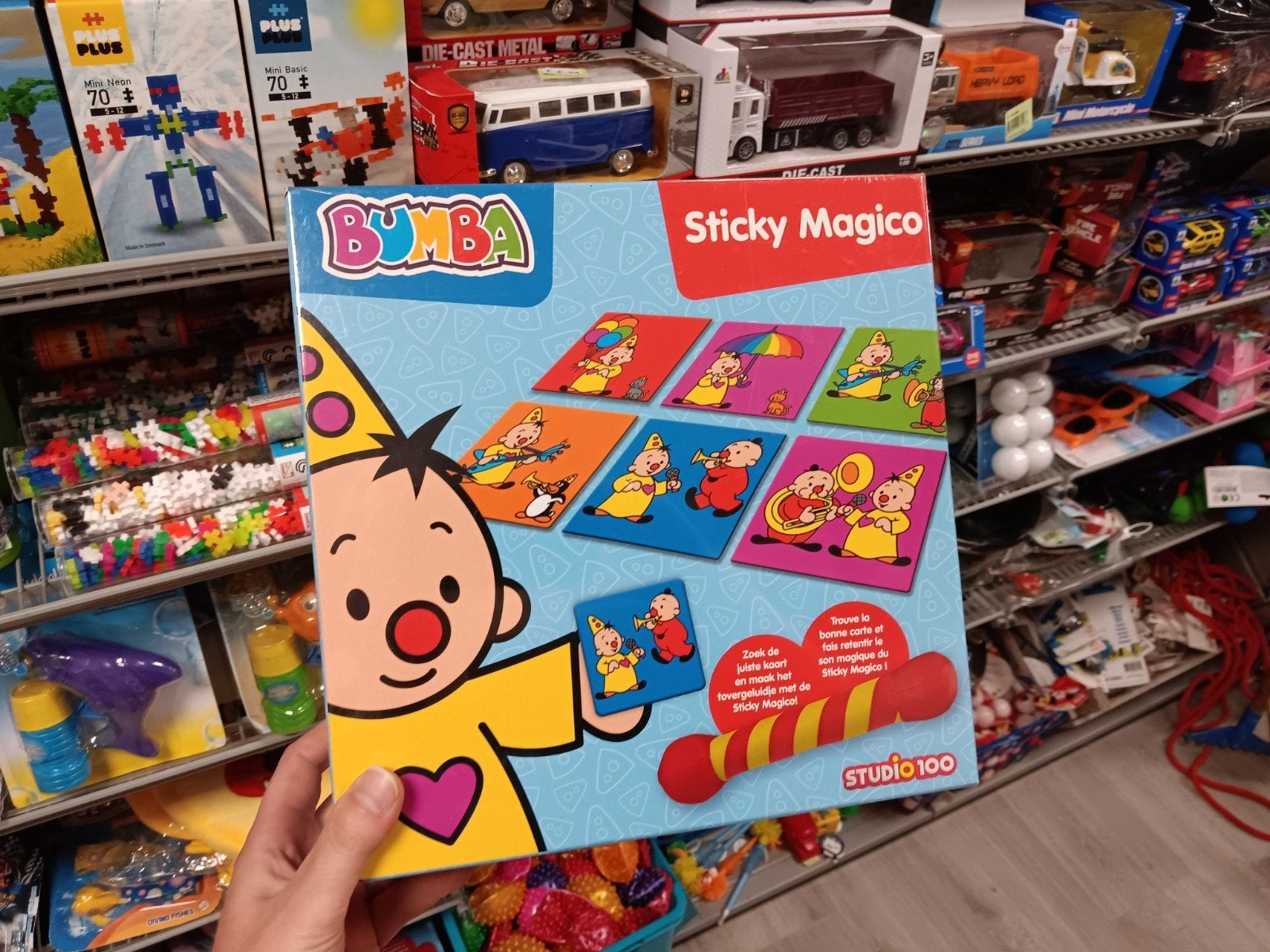 Bumba Sticky Magico Geheugenspel - Studio 100, Ophalen of Verzenden, A, A, A